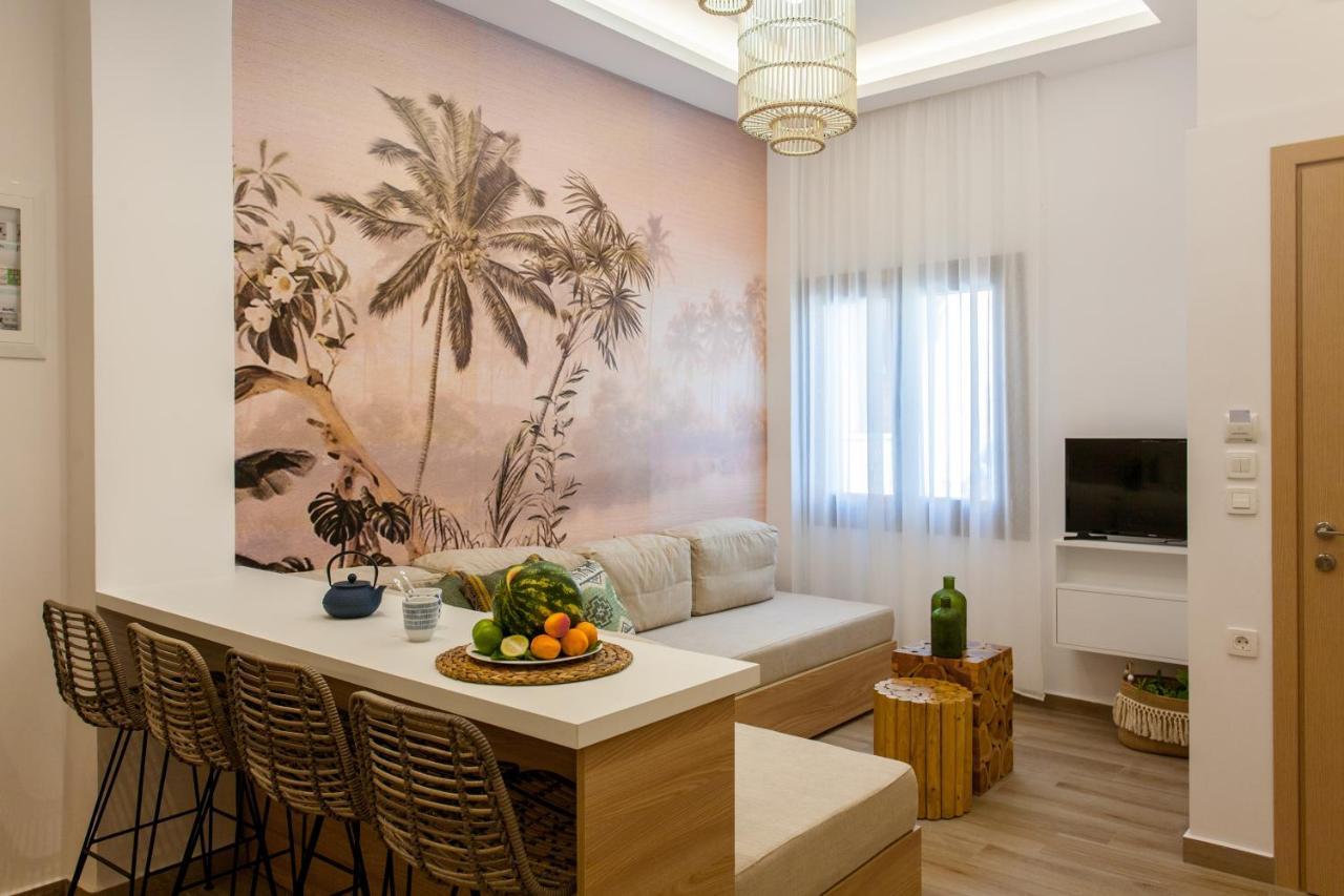 Blue Jasmine Apartments Chrissi Akti Chania Exterior foto