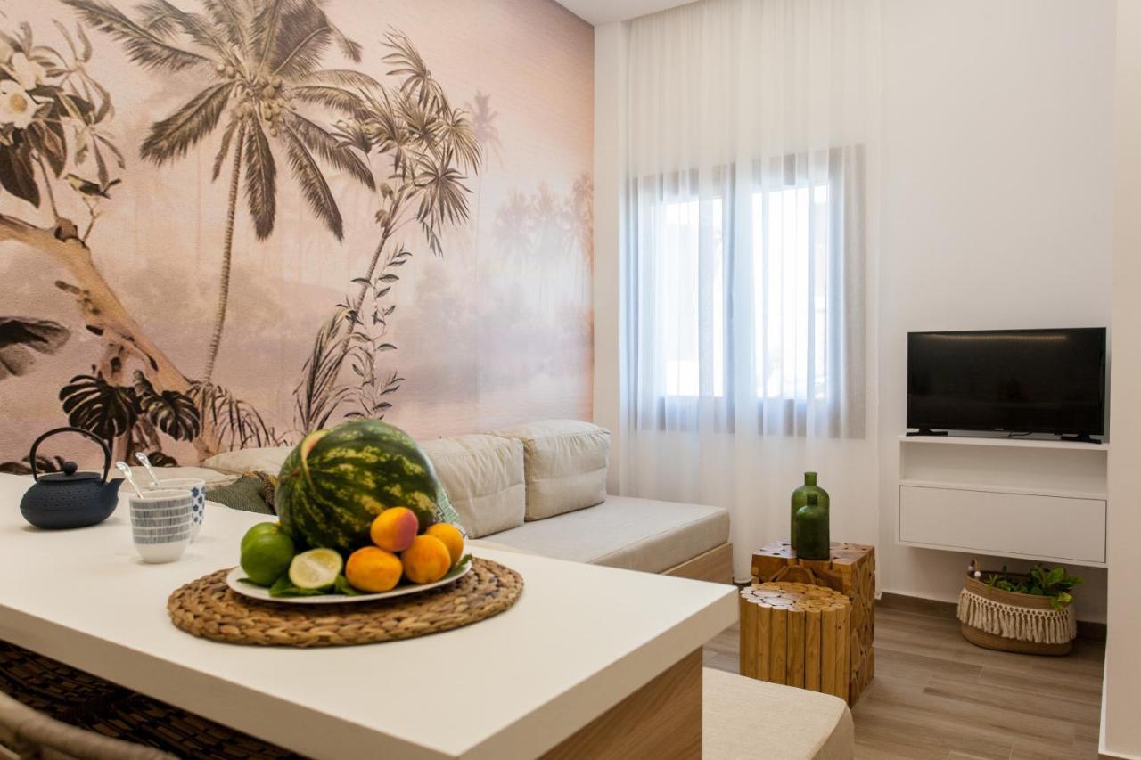 Blue Jasmine Apartments Chrissi Akti Chania Exterior foto