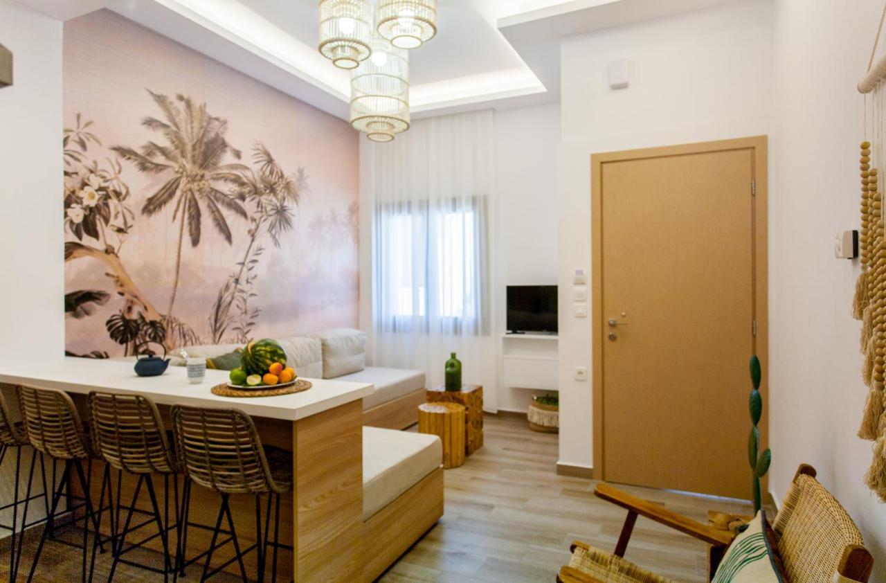 Blue Jasmine Apartments Chrissi Akti Chania Exterior foto