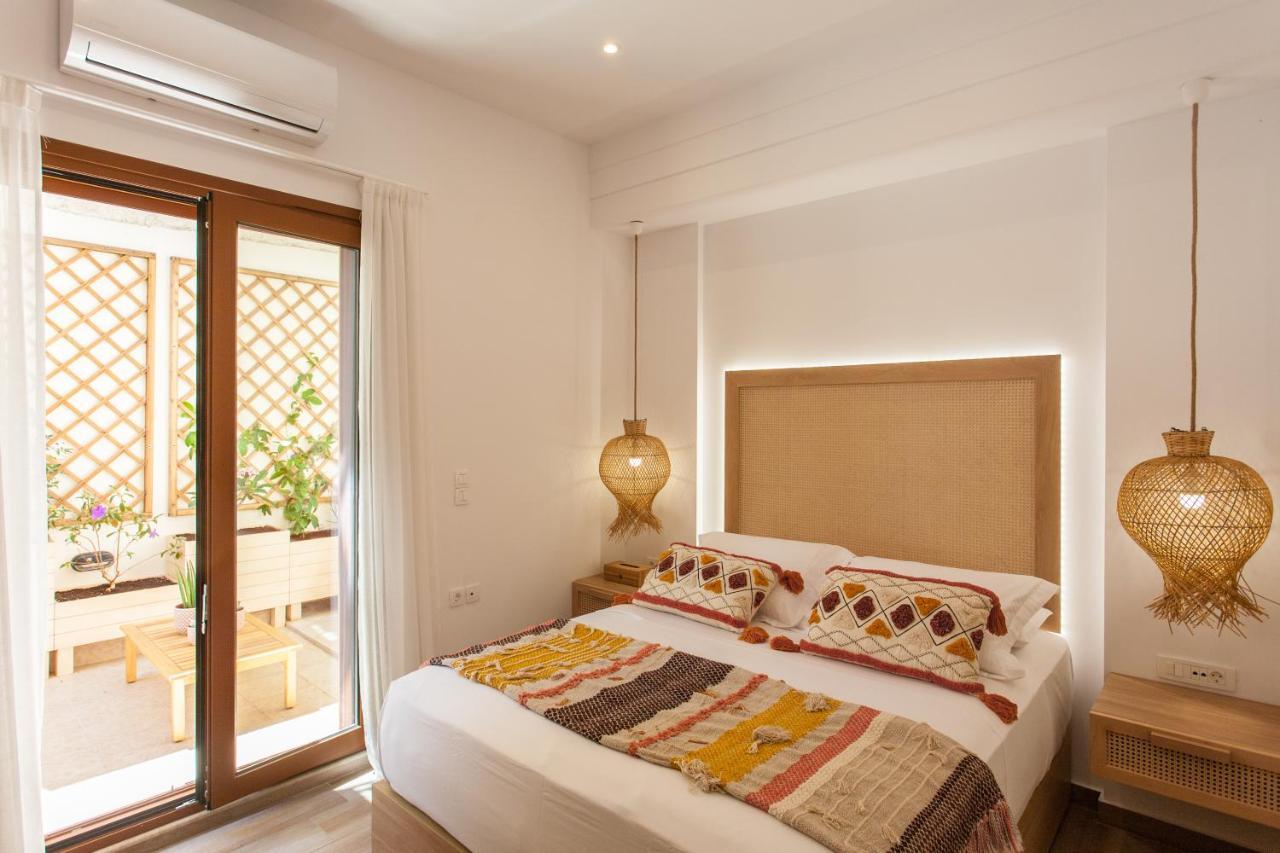 Blue Jasmine Apartments Chrissi Akti Chania Exterior foto