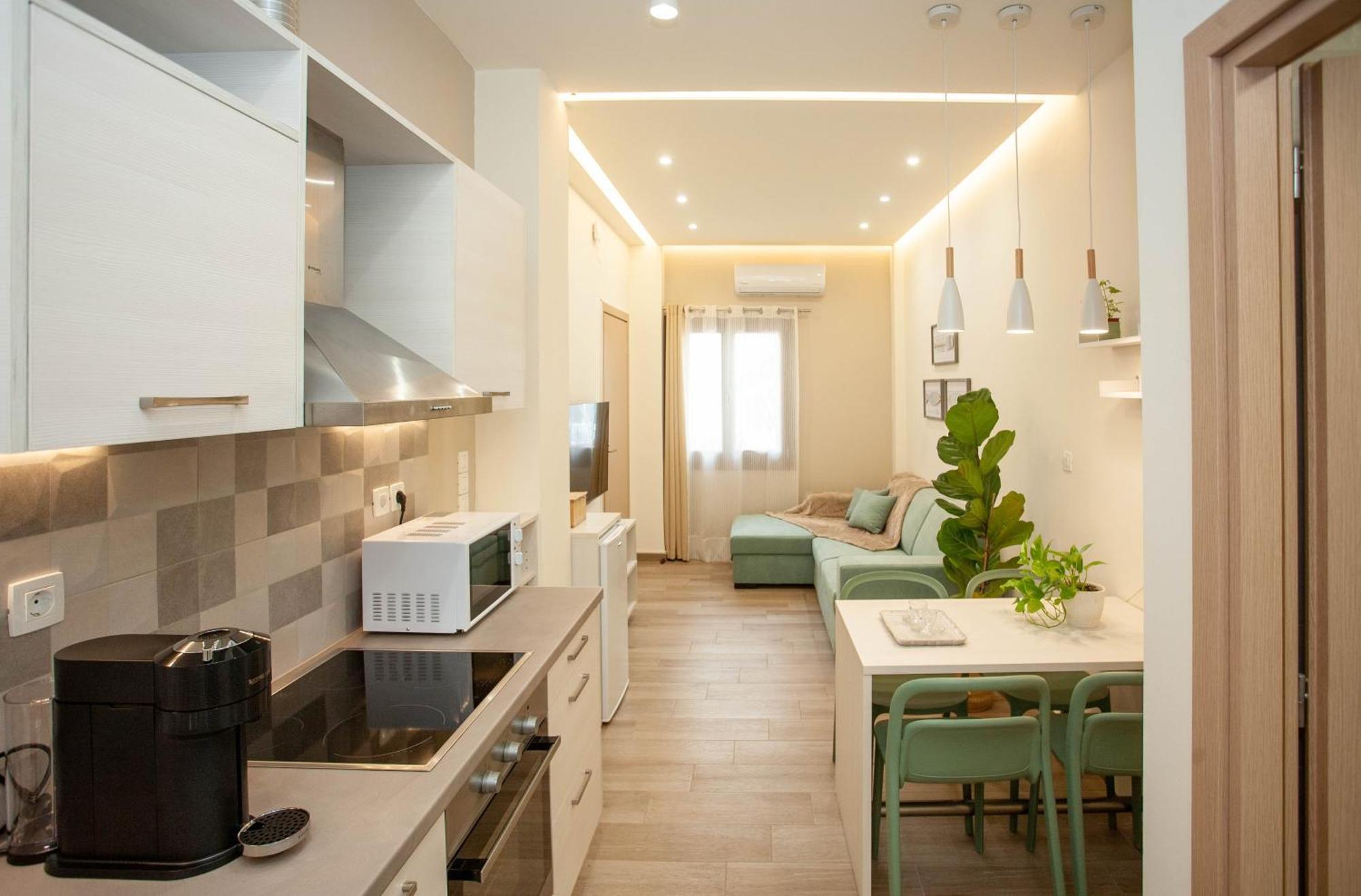 Blue Jasmine Apartments Chrissi Akti Chania Exterior foto