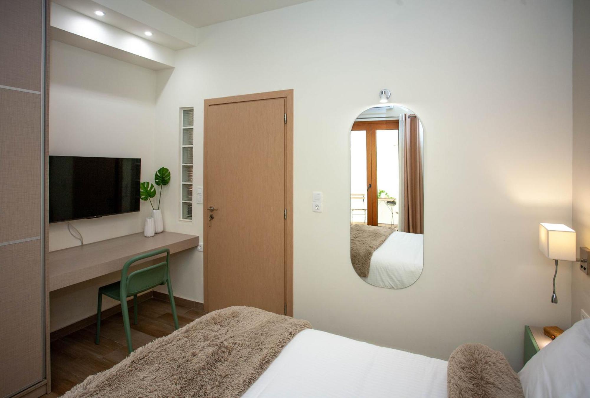 Blue Jasmine Apartments Chrissi Akti Chania Exterior foto